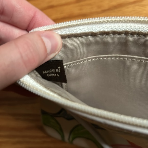 Coach Signature Hampton Multicolor Wristlet - Picture 8 of 11